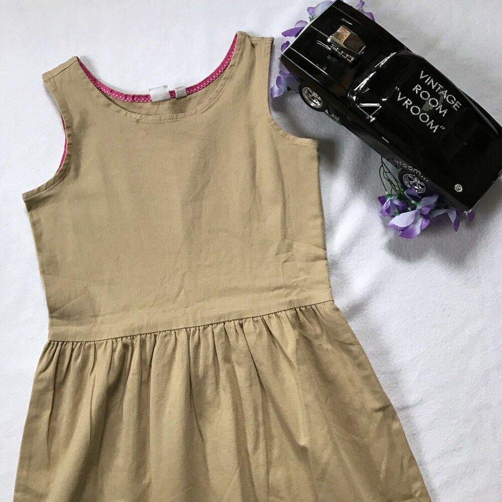 Gap Kids NWOT Beige Dress for Girls Various - Picture 2 of 8